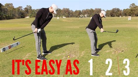 The idea is to swing freely and smoothly but there is still more than enough club head speed when the club hits the ball. . Easiest golf swing